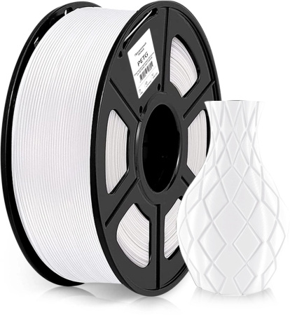 Пластик для принтера 3D Cactus CS-3D-PETG-1KG-T-WHT PETG d1.75мм 1кг L316м 1цв.