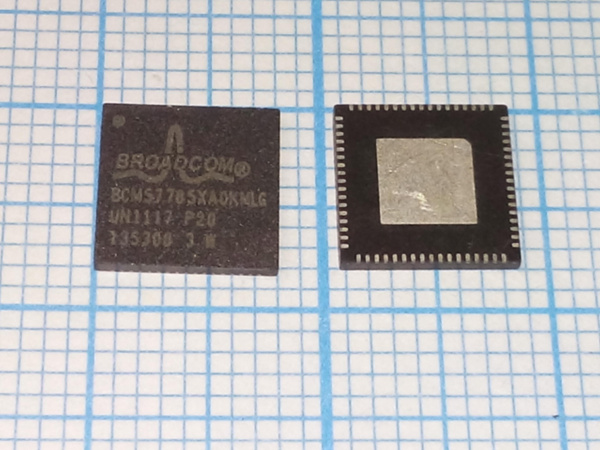 Ethernet Controller BCM57785XA0KMLG QFN68