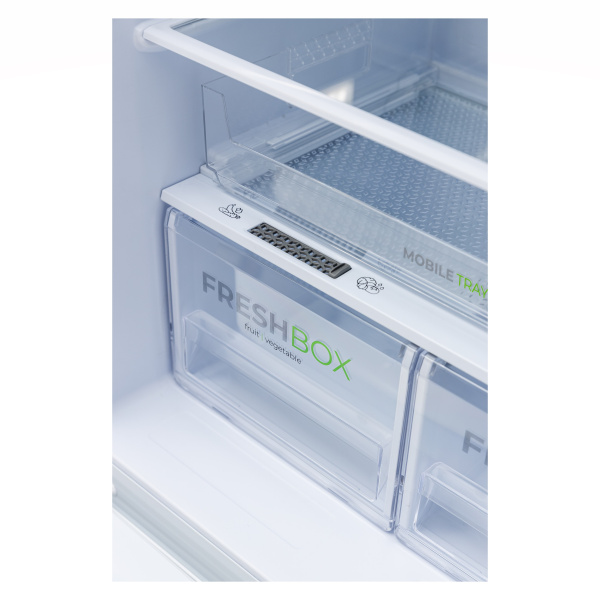 Холодильник Бирюса 6133 White, 2 камеры, 310/210/100л, 60x62.5x175, класс A, автоматическое 