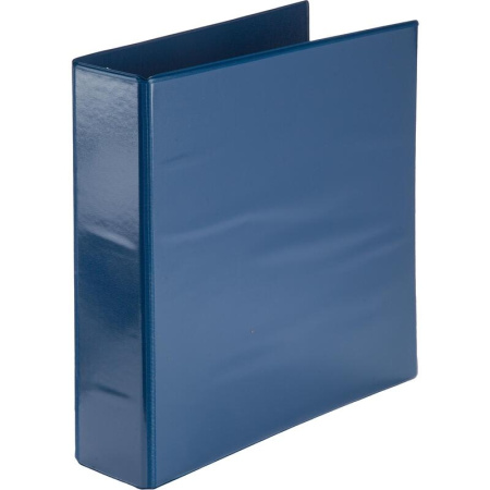 Папка 4 кольца Attache 75мм, синяя (1937612)