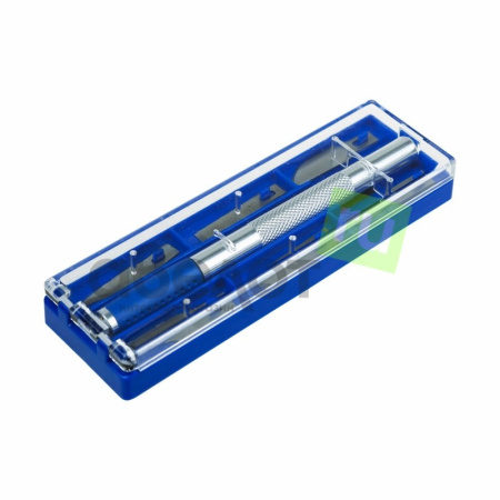 Набор скальпель со сменными лезвиями 7 предметов Rexant 12-4917