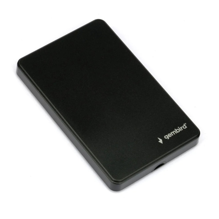 Внешний бокс для HDD 2.5" USB_2.0  Gembird EE2-U2S-40P черный,пластик