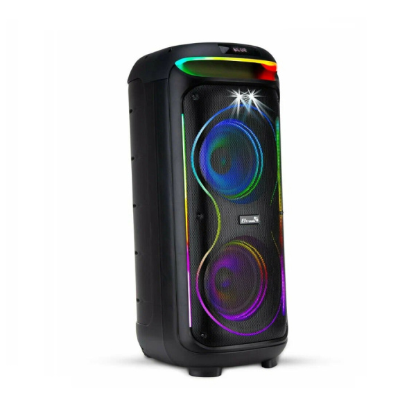 Портативная колонка ELTRONIC 30-30 DANCE BOX 1200 динамик 10" 2шт. 120Вт, Bluetooth, TWS, FM, USB,  mic