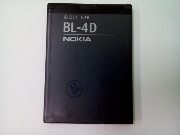 АКБ (аккумулятор) Nokia BL-4D ( N97 mini/E5/E7-00/N8 ) 3,7v 1200mAh