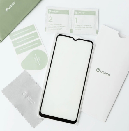 Защитное стекло для Xiaomi Redmi Note 10 Pro/10 Pro Max Full Glue Premium черное Unico GPXMRDMNT10PR