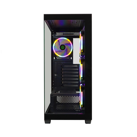 Корпус EATX Б_БП BaseTech eXtreme GFX-05 (USB3.0,Audio,TG,черный,4х120мм RGB,"стеклянный куб")[BT-GFX-05-TG-4F-RGB]