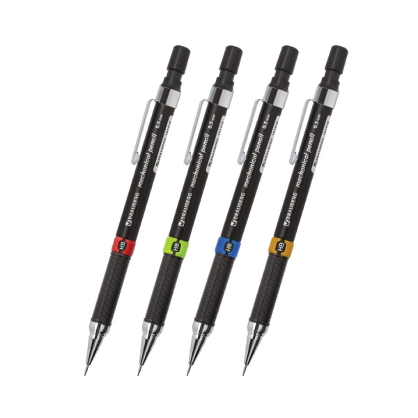 Карандаш мех. BRAUBERG "Ring" 0,5мм. (181418)