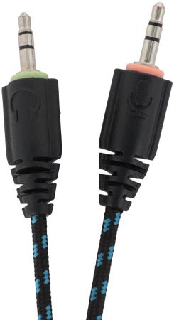 Игровая гарнитура Оклик HS-L370G ECLIPSE полноразмерные, кабель 1.9м, Black