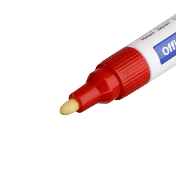 Маркер-краска OfficeSpace красная, 1-4мм (PM_51076)