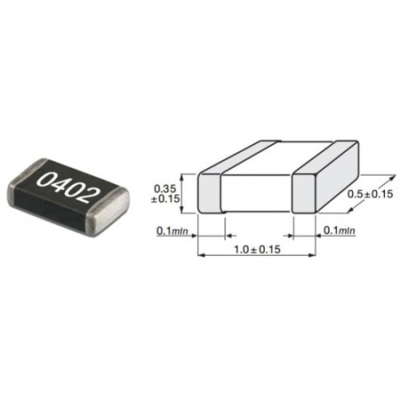 Резистор SMD 0402    10ком, 5%, Fenghua