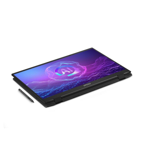 Ноутбук MSI Summit Pro 16 AI A2HVETG-084RU Core Ultra 9 285H 32Gb SSD1Tb NVIDIA GeForce RTX4050 6Gb 16" IPS Touch QHD+ (2560x1600) Windows 11 Pro black WiFi BT Cam (9S7-159631-084)