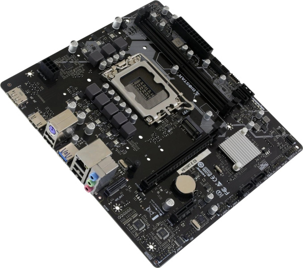 Материнская плата Biostar H610MT-E D5 Soc-1700 Intel H610 2xDDR5 mATX AC`97 8ch(7.1) GbLAN+HDMI+DP