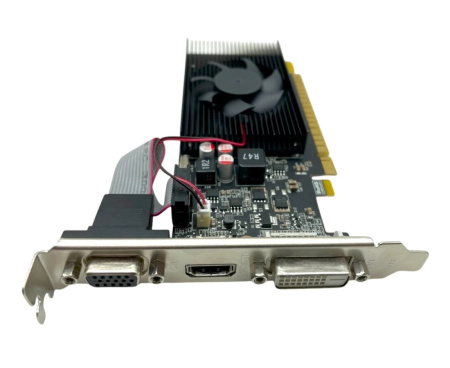 Видеокарта GeForce GT710 CBR 2Гб GDDR3,64bit,DVI,HDMI,VGA,LP (VGA-STX710-2G-RTL) ret