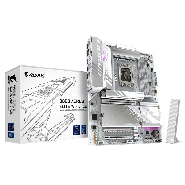 Материнская плата Gigabyte B860 AORUS ELITE WIFI7 ICE,