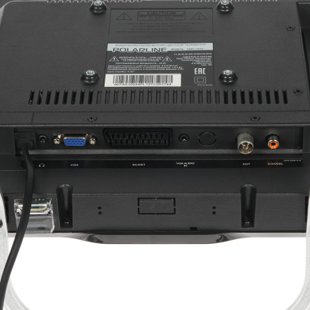 Телевизор 24" Polarline 24PL12TC 1366x768/HDMI,USB/DVB-T2,T,C/-/-/-/ Черный HD Ready MediaPlayer