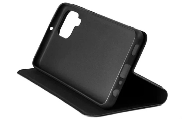 Чехол-книжка для Samsung Galaxy M22/A22 4G (2021) Deppa Book Cover Silk Pro Черный (87875)