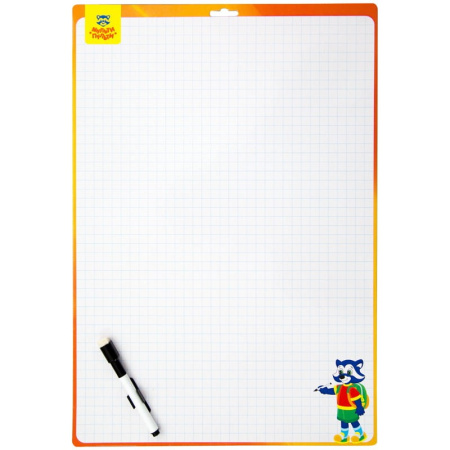 Доска для рисования с маркером двухсторонняя Мульти-Пульти, 24*34см (BP_15880)