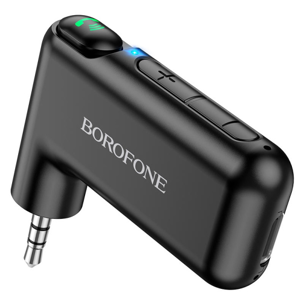 Адаптер AUX Bluetooth 5.0 AUX, USB с микрофоном Borofone BC35
