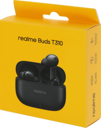 Гарнитура TWS REALME Buds T310 Bt 5.4 97дБ Черный