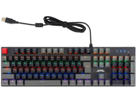 Игровая клавиатура USB GMNG GG-KB760X Multimedia for gamer LED Black (1908804)
