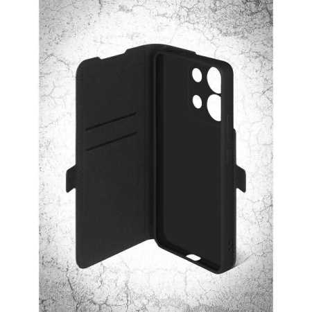 Чехол-книжка для Xiaomi Redmi Note 13 (4G) DF xiFlip-108 (black)