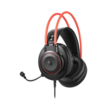 Игровая гарнитура A4Tech Bloody G200S мониторные кабель 2м, Black/Red