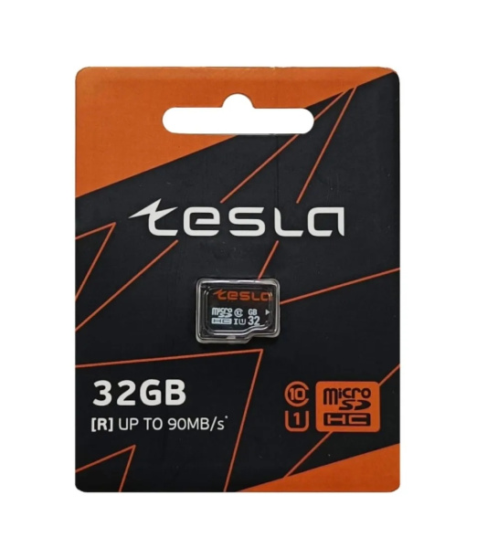 Карта памяти MicroSDHC 32Gb TESLA C10/UHS-I U1 [TSLMSD032GU1] (без адаптера)