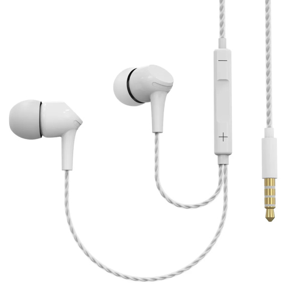 Гарнитура Perfeo SKEW внутриканальные, белый (PF_C3208)