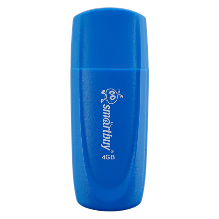 Флеш-накопитель USB2.0 4GB SmartBuy Scout (SB004GB2SCB) синий