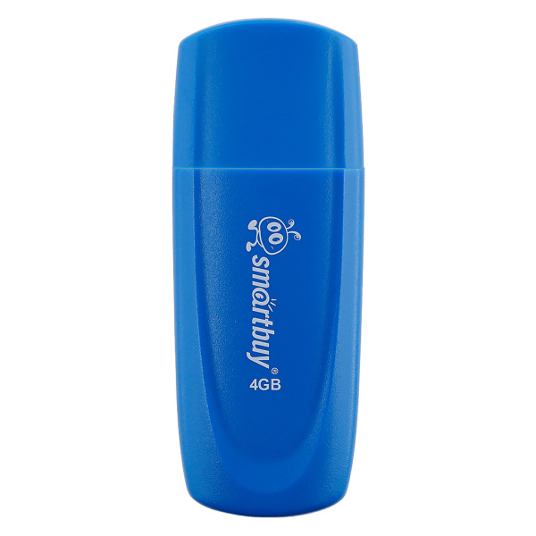 Флеш-накопитель USB2.0 4GB SmartBuy Scout (SB004GB2SCB) синий