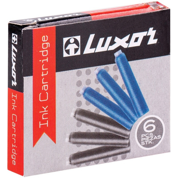 Чернильный картридж Luxor синий 6 шт, (10002)