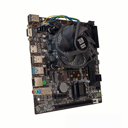 Мат.плата S1150 с процессором i7-4770 и кулером BaseTech H81M-K (mATX,2DDR3,M.2,3SATA,VGA,HDMI,PC1600)(BT-H81M-K-4770)