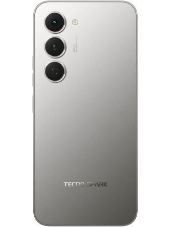Смартфон Tecno SPARK 40 Pro 8Гб 256Гб Moon Titanium 6.78", AMOLED, 2720*1224, 2*2.2+6*2ГГц, 50Мп, 13Мп, 4G, NFC, 5160мАч, And 15
