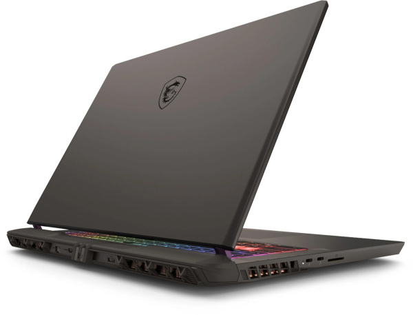 Ноутбук MSI Vector 17 HX AI A2XWHG-240XRU Core Ultra 9 275HX 32Gb SSD1Tb NVIDIA GeForce RTX5070Ti 12Gb 17" IPS QHD+ (2560x1600) FreeDOS grey space WiFi BT Cam (9S7-17S372-240)