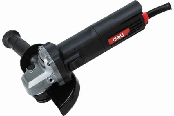 Угловая шлифмашина сетевая Deli DE-JM125-1E 1150Вт, 125мм, 12000об/мин