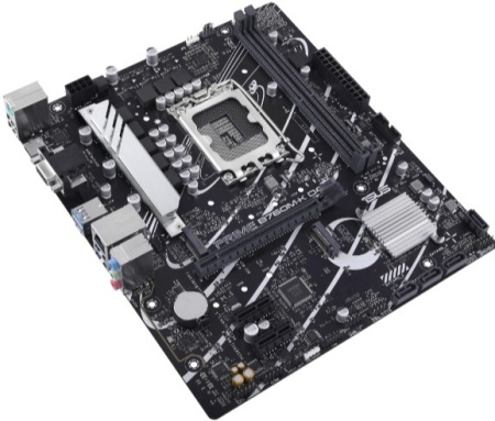 Мат.плата S1700 B760 Asus PRIME B760M-K D4 (mATX,2xDDR4,2M.2,PCI-E16,2PCI-E,HDMI,VGA,PC5333)