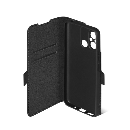 Чехол-книжка для Xiaomi Redmi 12C/Poco C55 DF xiFlip-89 (black)