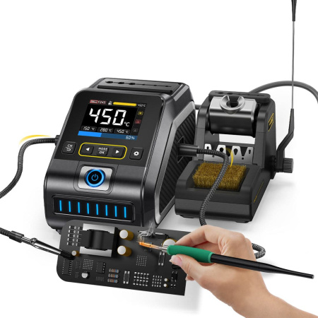 Паяльная станция Fnirsi DWS-200-F245, паяльник 100..450С, 200вт, C245-B