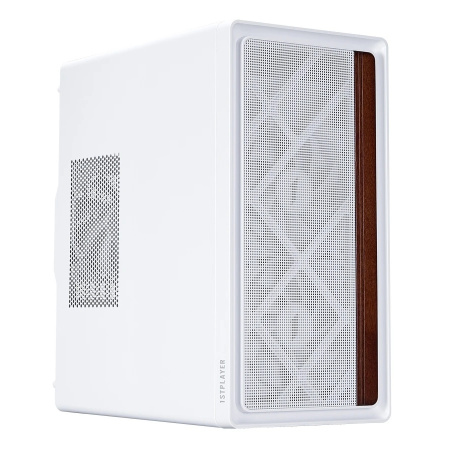 Корпус mATX Б_БП 1STPLAYER WD1 White (USB3.0,Audio,белый,Mesh,Non Window,3х120мм,CPU Cooler до 150мм, VGA до 270мм)[WD1-WH-3F-W]