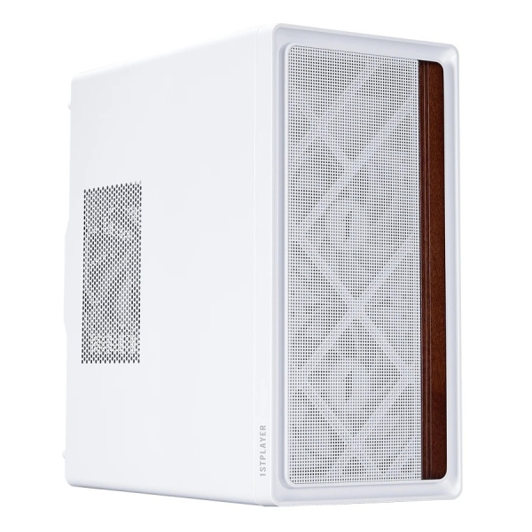 Корпус mATX Б_БП 1STPLAYER WD1 White (USB3.0,Audio,белый,Mesh,Non Window,3х120мм,CPU Cooler до 150мм, VGA до 270мм)[WD1-WH-3F-W]
