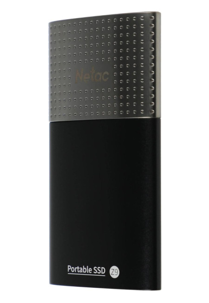 Внешний SSD диск USB3.2 Type-C 500Gb Netac Z9 (NT01Z9-500G-32BK) черный