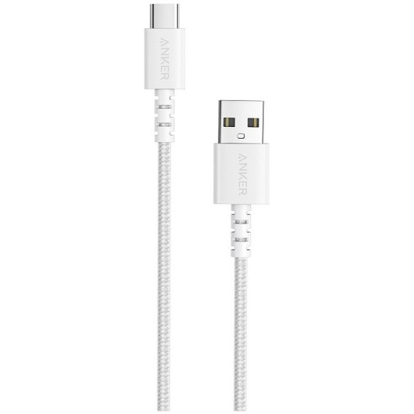 Кабель USB Type-C (m) - USB(m) Anker, 1.8м, Белый (A8023H21)