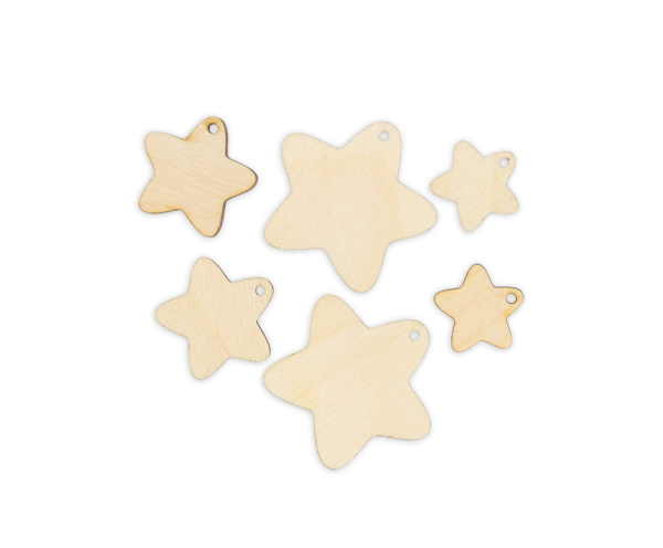 Набор "Mr. Carving" ВД-727 "Звезды" фанера 0.3 см 6 шт