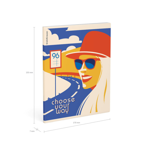 Тетрадь 96л. кл. "Choose Your Way" Erich Krause 60594
