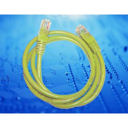 Патч-корд  3.0м  кат_5E UTP желтый