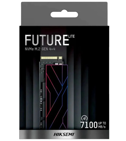 SSD-накопитель M.2 2Тб HIKSEMI (HIKVISION) FUTURE Lite [HS-SSD-FUTURE Lite 2048G](3D NAND,NVMe,7100/6350 Мб/с)