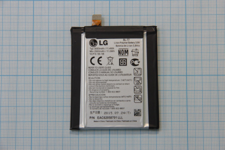 АКБ (аккумулятор) LG BL-T7 ( D802 ) 3,8v 3000mAh