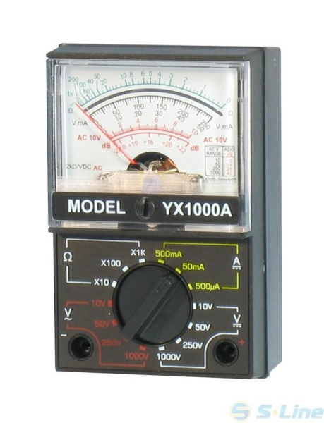 Мультиметр S-Line YX-1000A, стрелочный