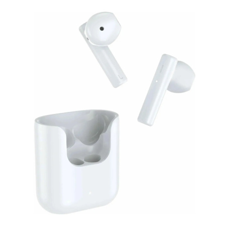 Гарнитура TWS QCY T12 Bt5.1 16Ом (без кабеля) белый