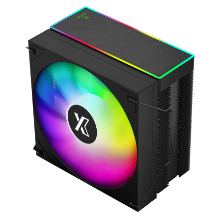 Кулер S115х/1200/1700/1851/AMx XASTRA AR400 ARGB BK (220W/120mm/800-1800rpm/ARGB/4 тепл.трубки)